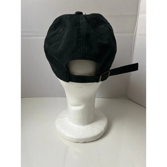 New Orleans Saints Black with embroidered gold logo hat cap - Picture 3 of 6